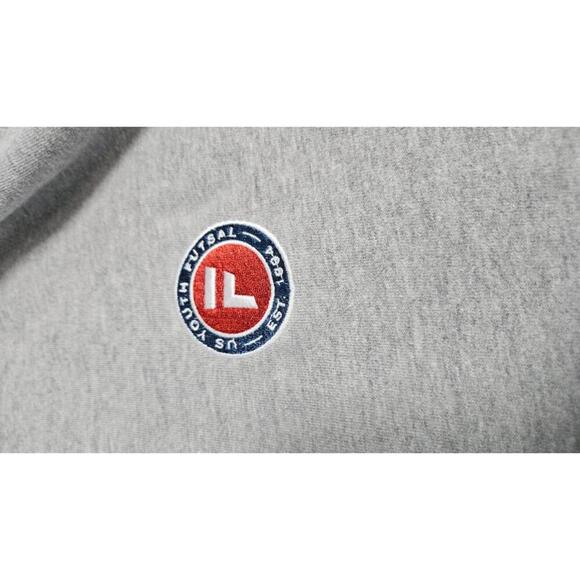 US Youth Futsal Hoodie with Colorful Stripes Adult Size Large - Picture 5 of 8